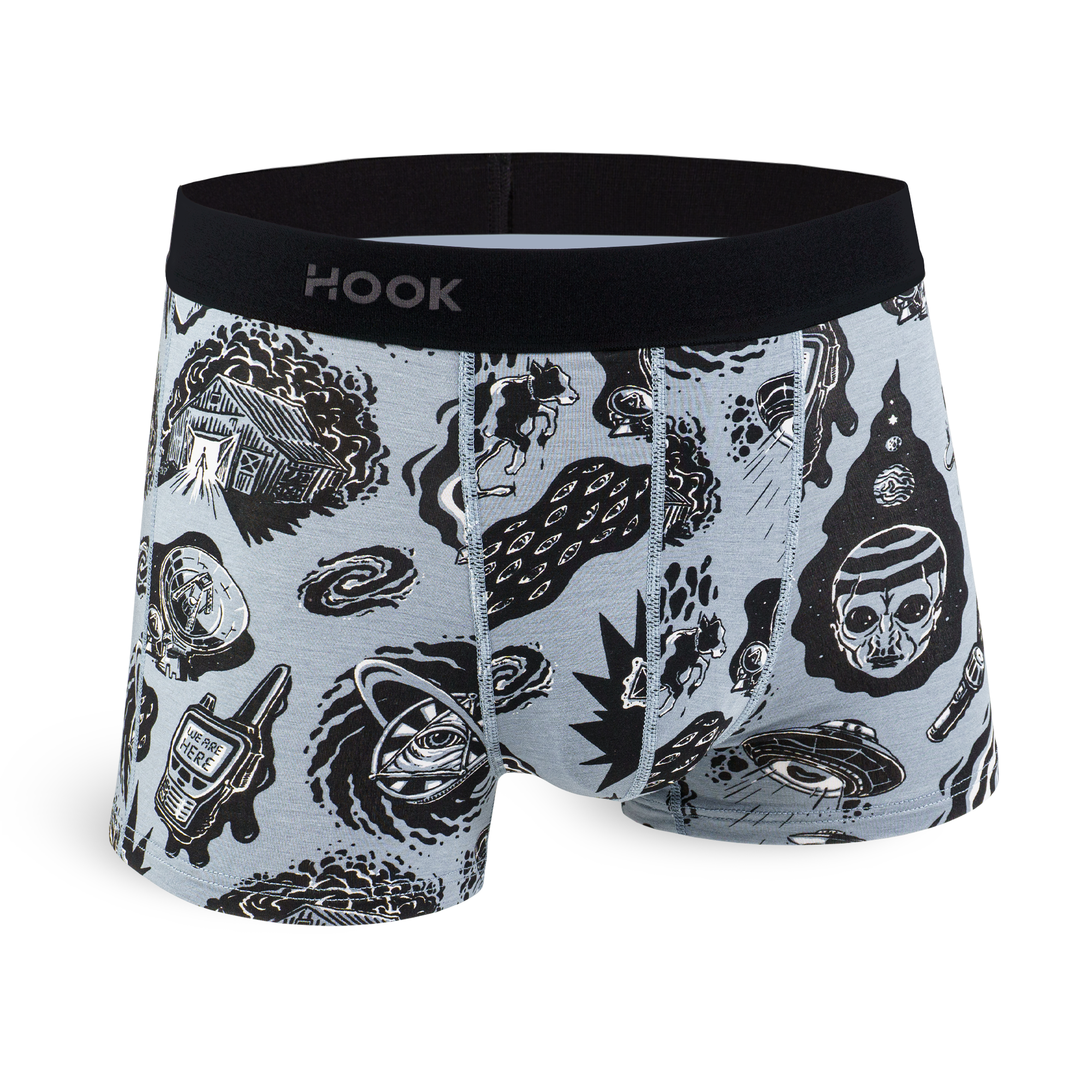 Boxer court Feel par Hook : pack de 10 boxers courts