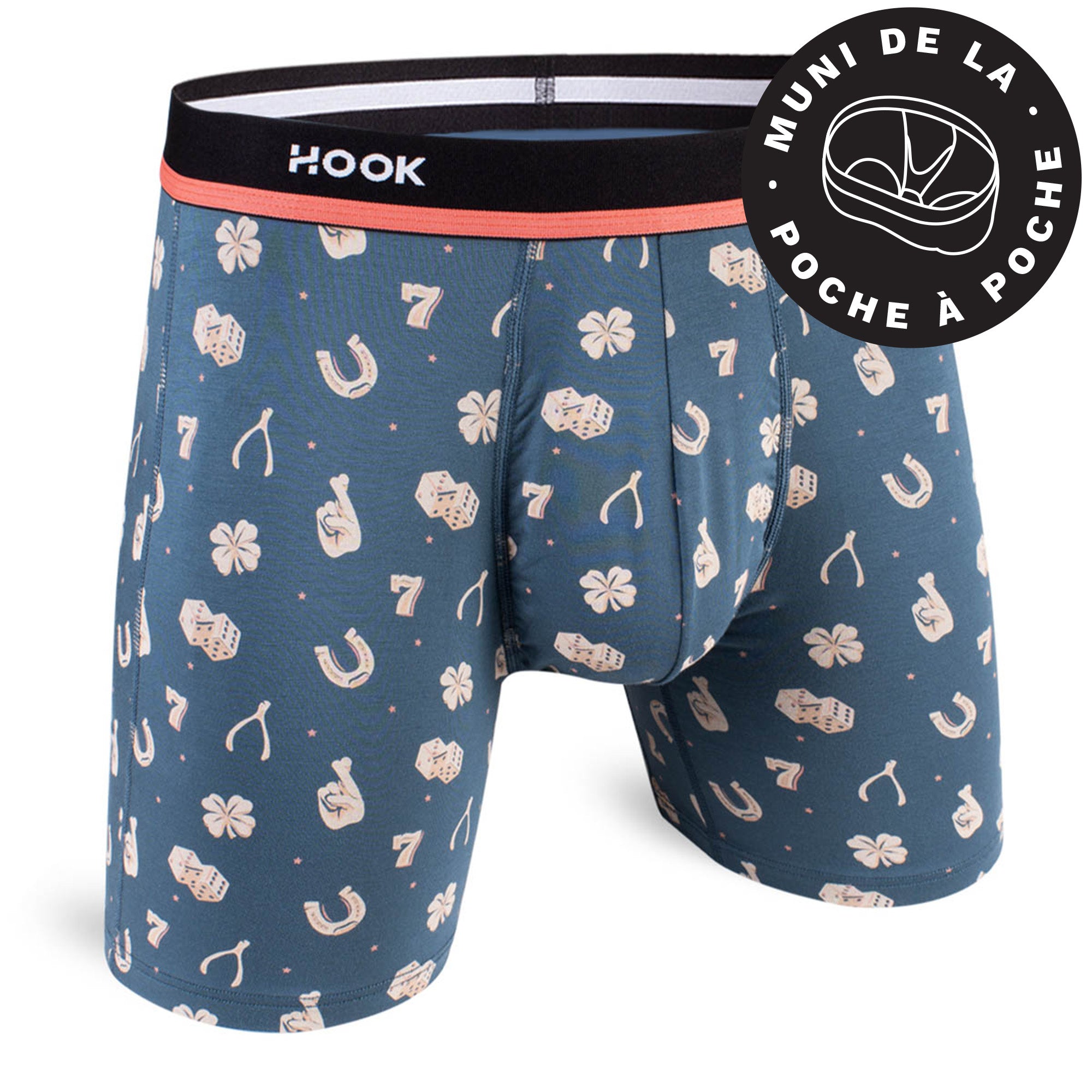 Boxer Feel Lucky  Hook Underwear – Mesbobettes