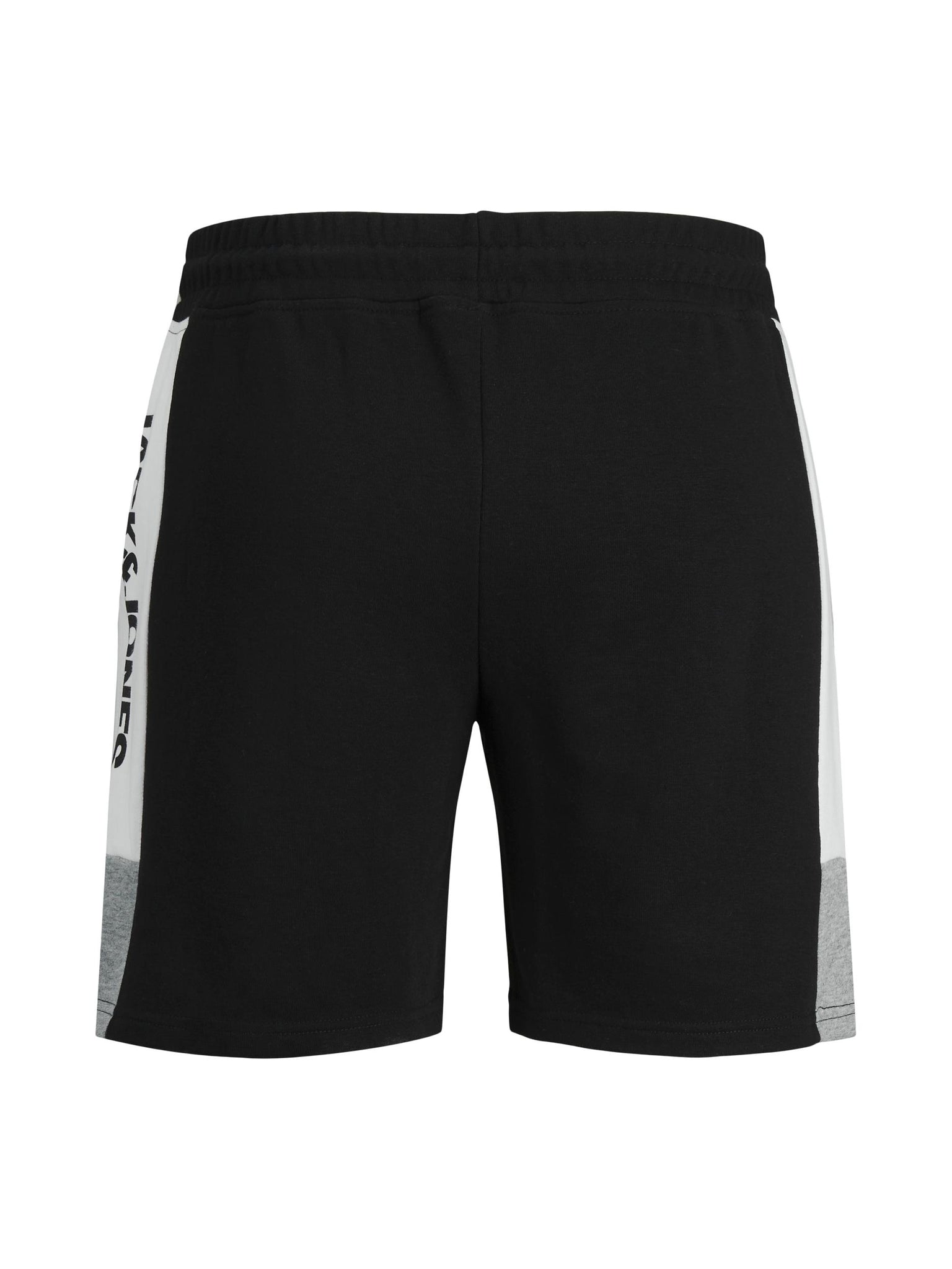 Jack &amp; Jones blocking logo hoodie shorts black