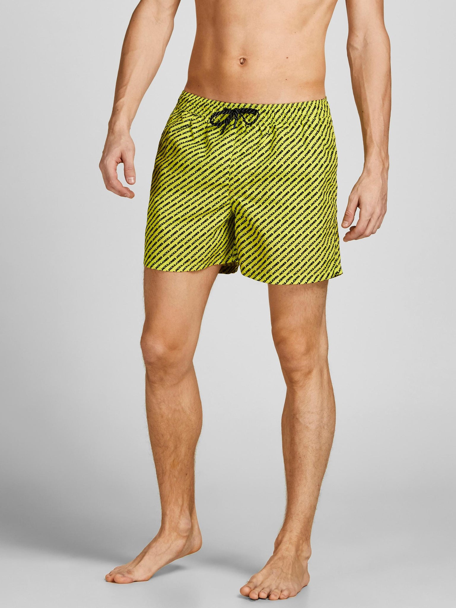 Maillot de bain Jack & Jones Crete Akm Branded Lime Punch