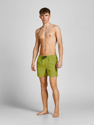 Maillot de bain Jack & Jones Crete Akm Branded Lime Punch