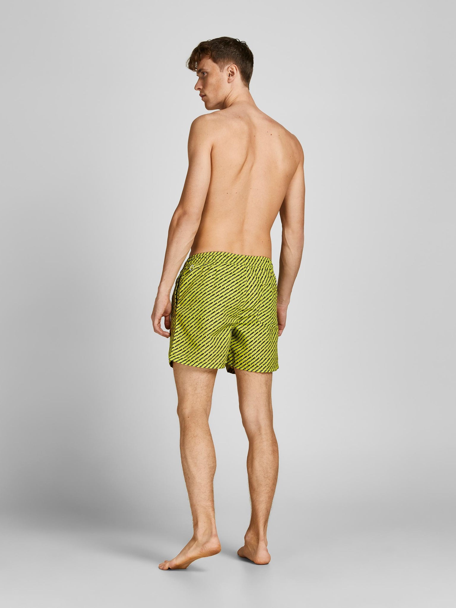 Maillot de bain Jack & Jones Crete Akm Branded Lime Punch