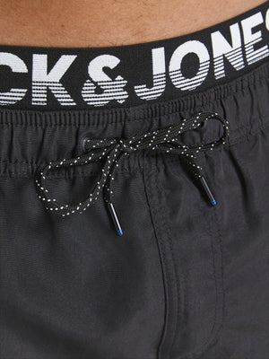 Maillot de bain Jack & Jones Akm Double Wb Black