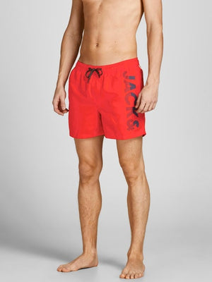 Maillot de bain Jack & Jones Akm Flame Scarlet