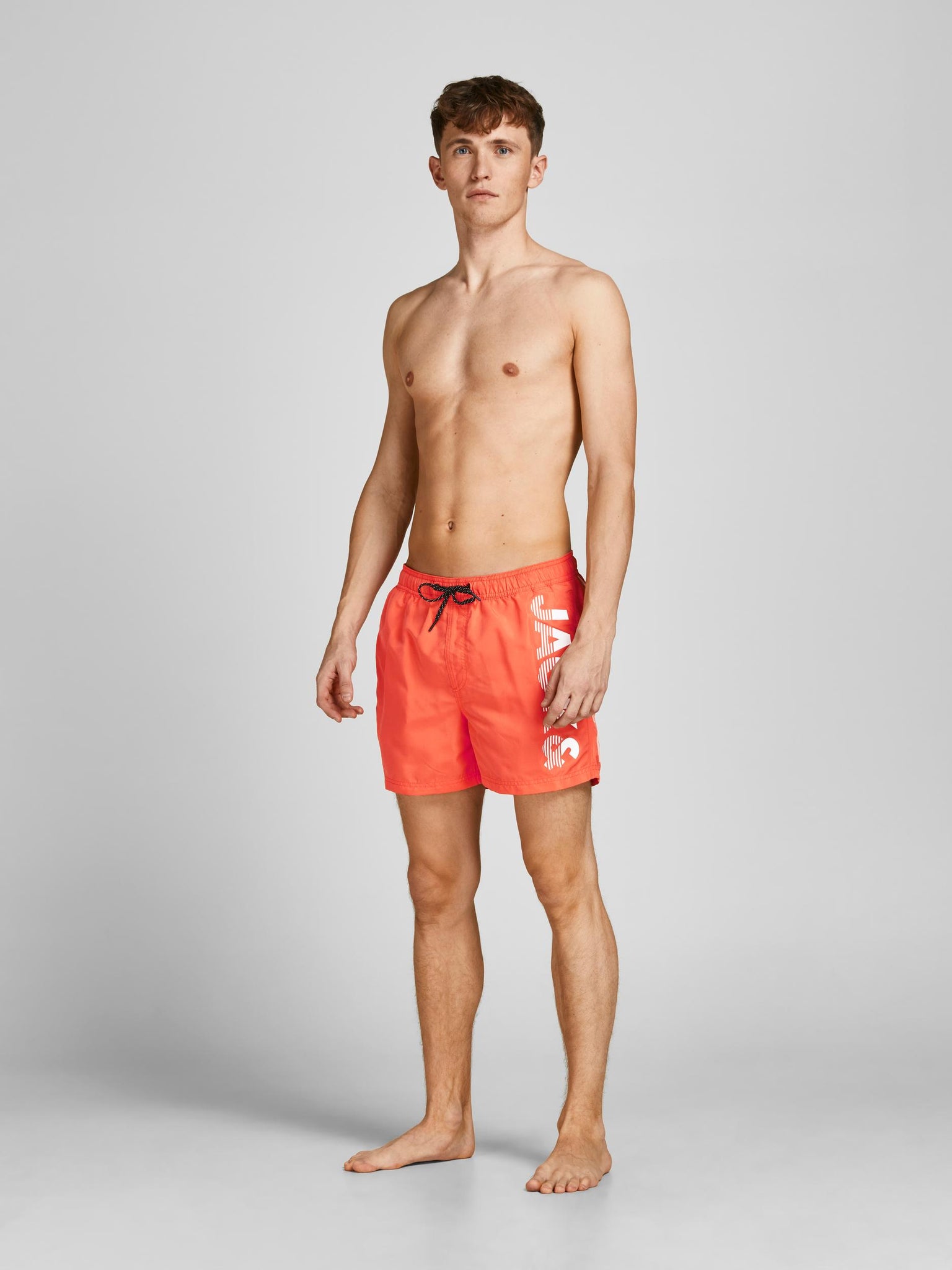 Maillot de bain Jack & Jones Akm Logo Hot Coral