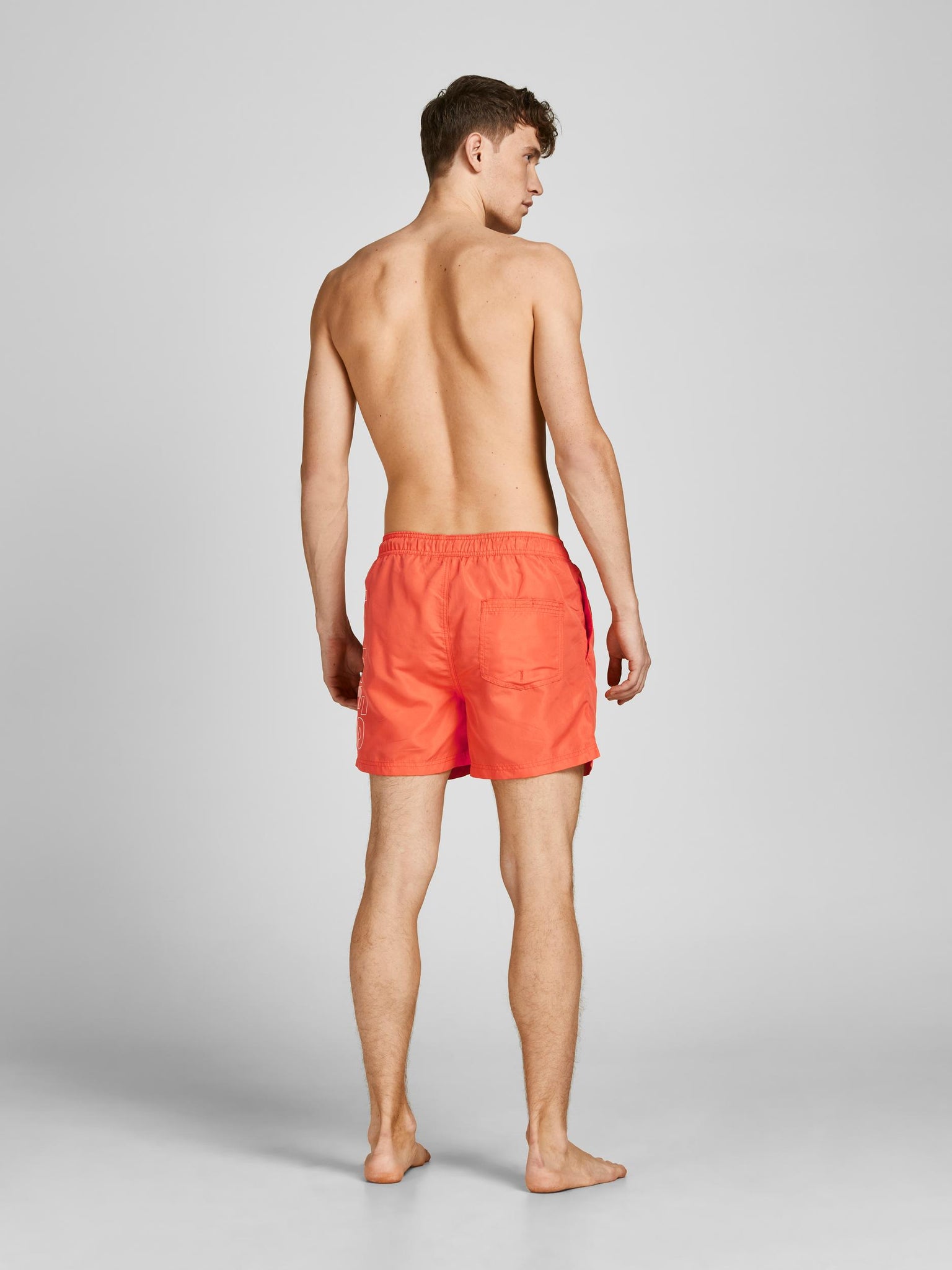 Maillot de bain Jack & Jones Akm Logo Hot Coral