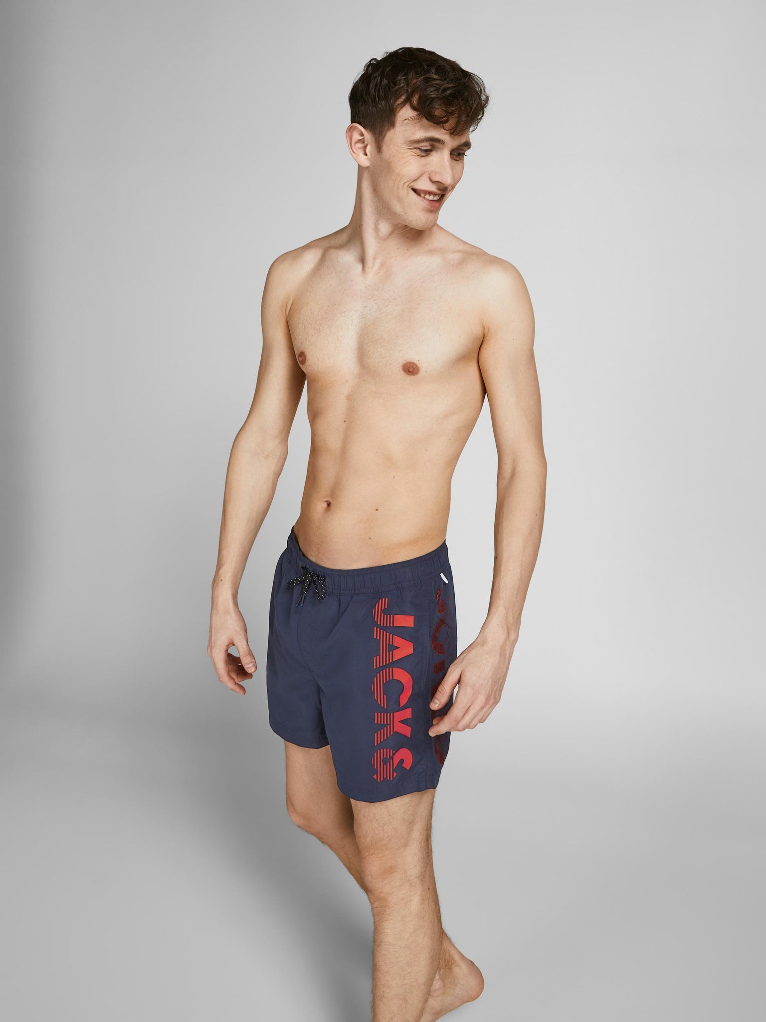 Maillot de bain Jack & Jones Akm Logo navy blazer