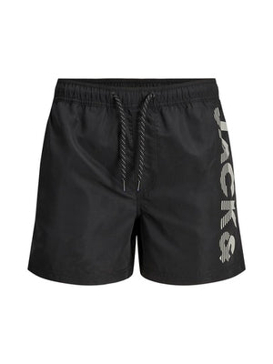 Jack &amp; Jones Akm Logo Swimsuit Black 