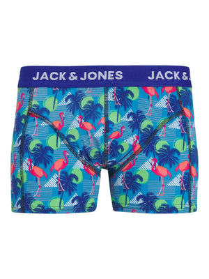 Boxer shorts Jack &amp; Jones Flower Navy Blazer