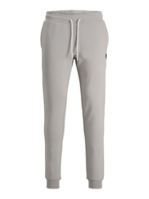 Pantalon de coton ouaté Jack & Jones Will basic Nafa ghost gray