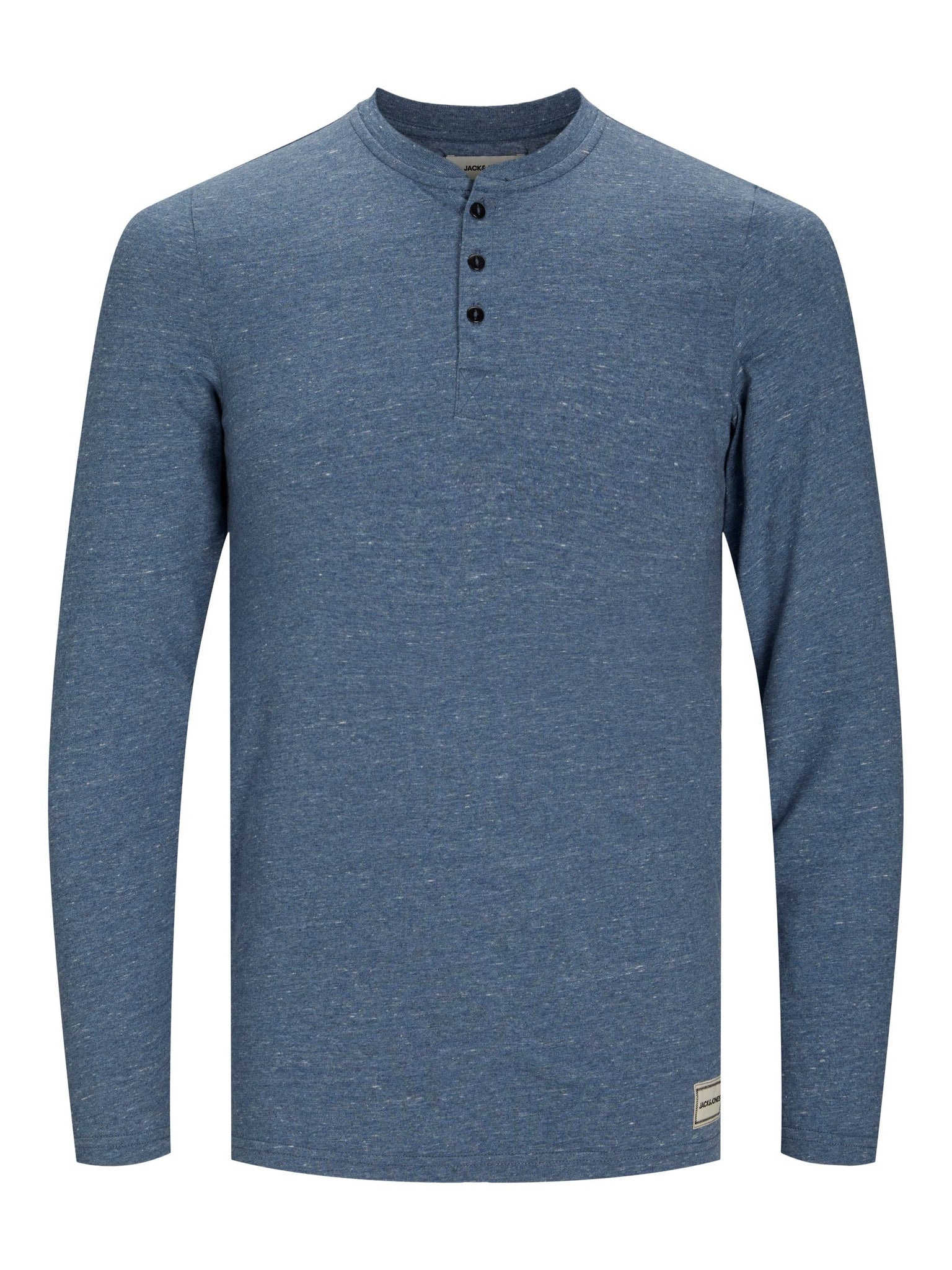Chandail à manches longues Jack & Jones Henley Navy Blazer