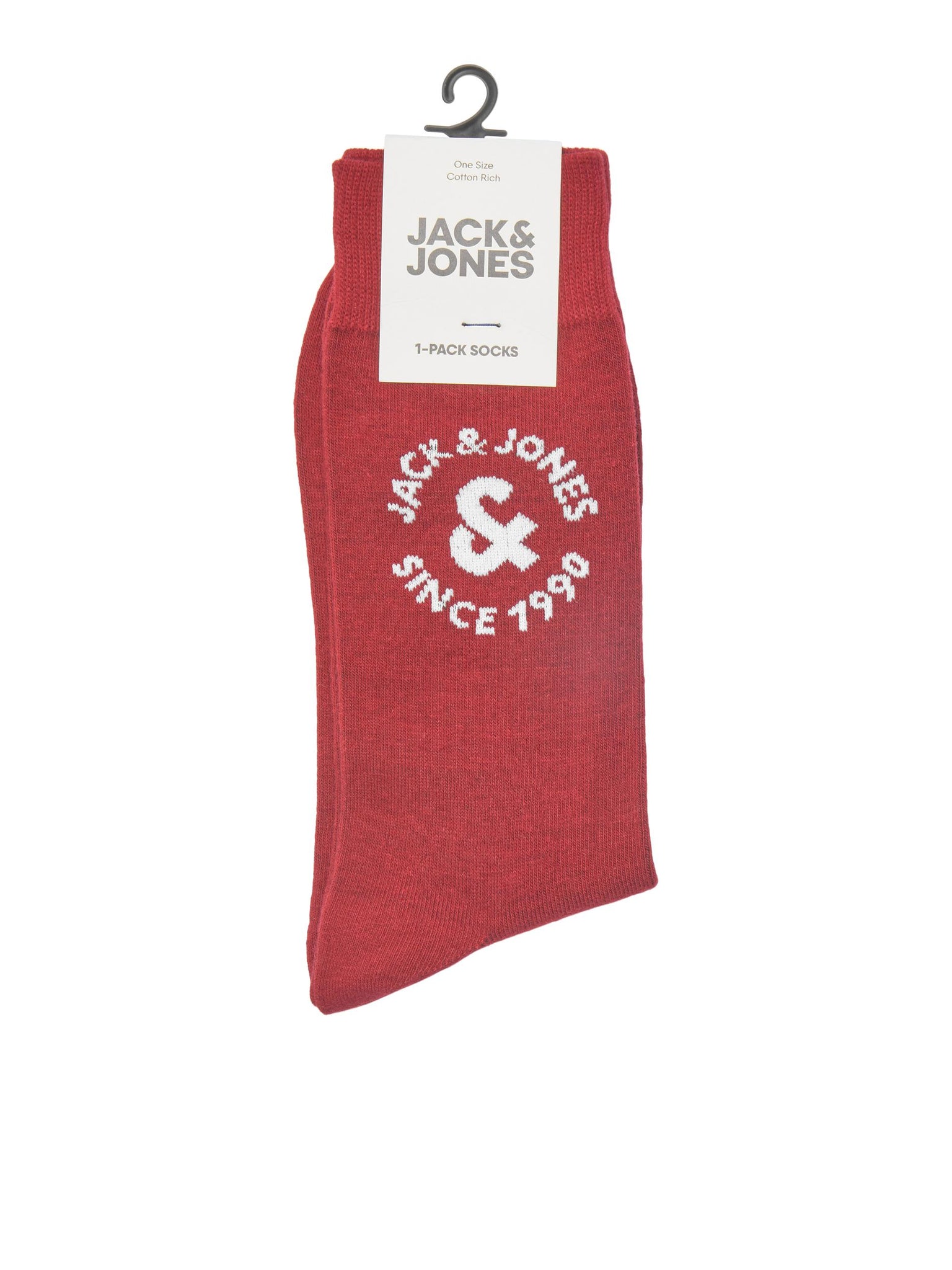 Pair of Jack &amp; Jones 1990 Wine socks