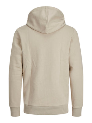 Chandail à capuchon Jack & Jones Contrast Crockery