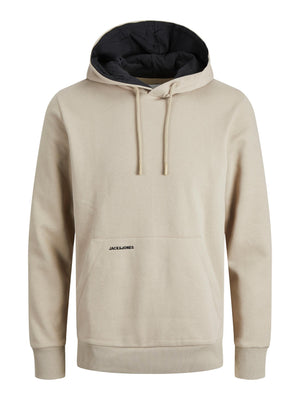 Chandail à capuchon Jack & Jones Contrast Crockery