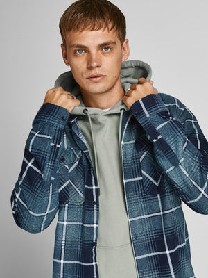 Chandail à capuchon Jack & Jones Classic Slate Gray