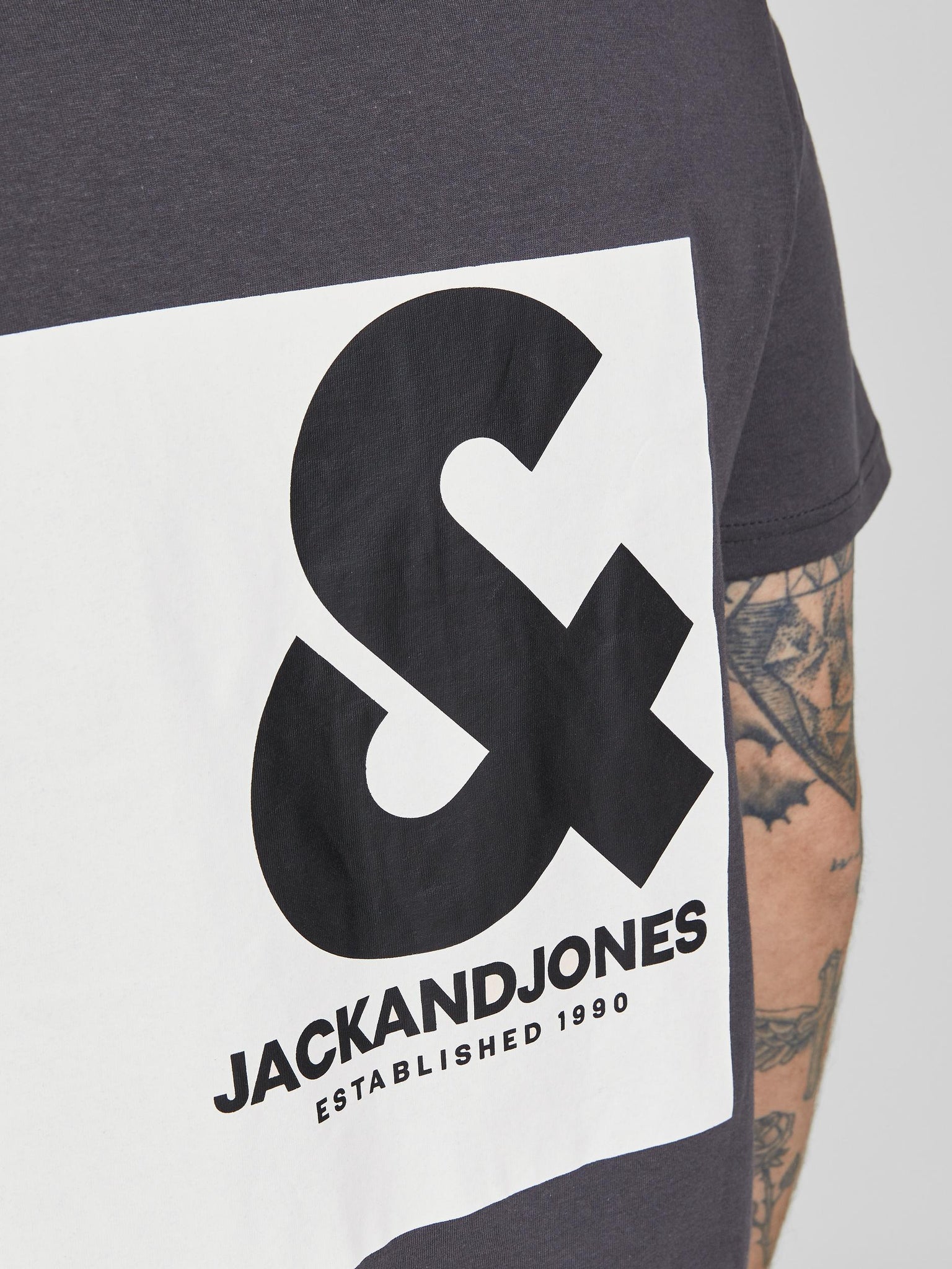 T-shirt Jack & Jones THX Asphalt
