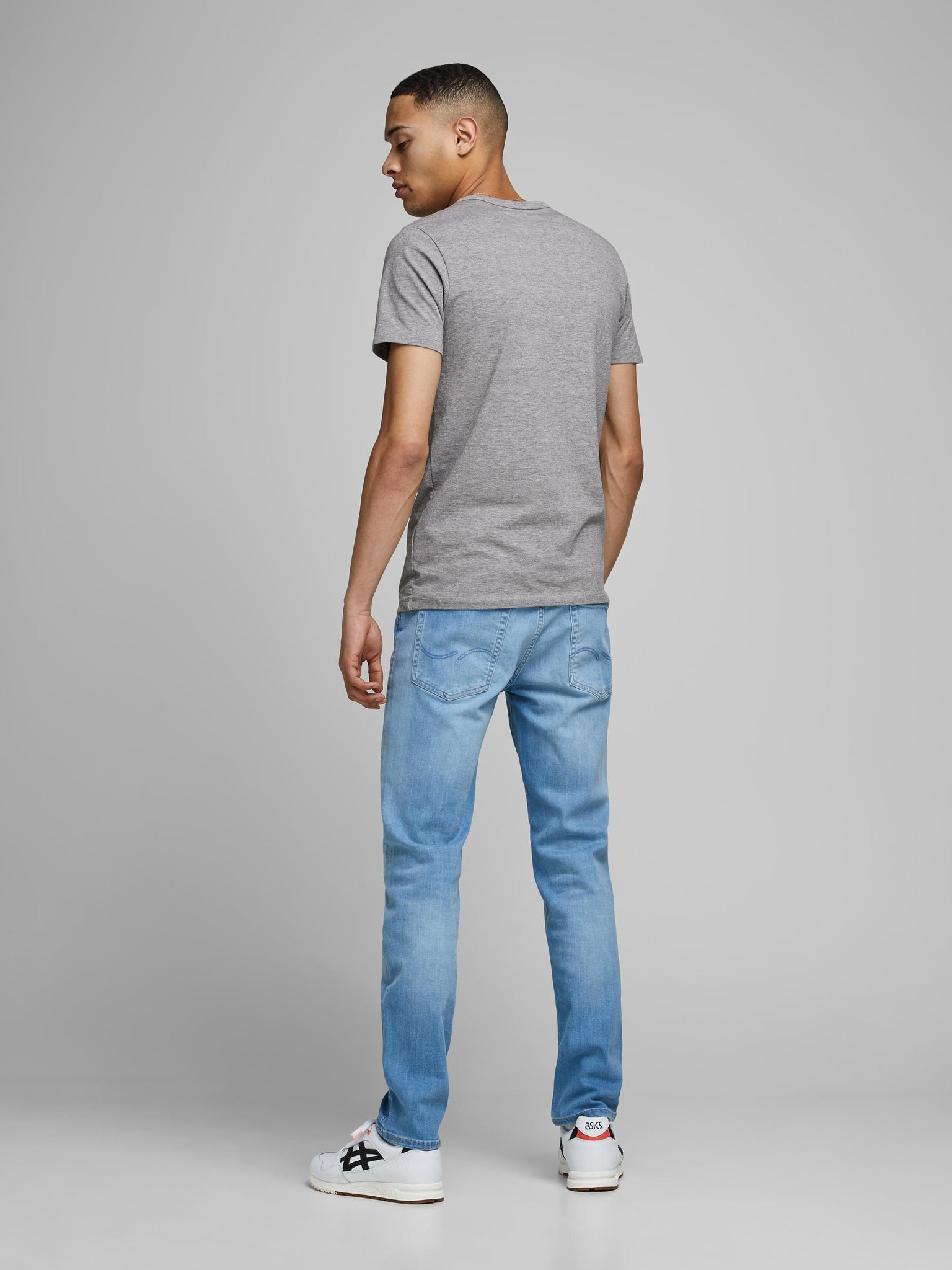 T-shirt Jack & Jones O-Neck Gris