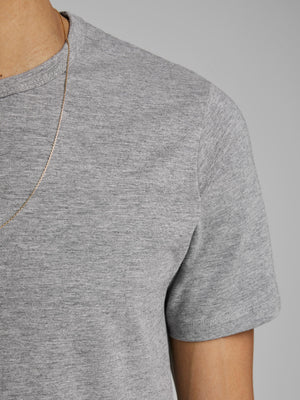 Jack &amp; Jones O-Neck T-shirt Gray