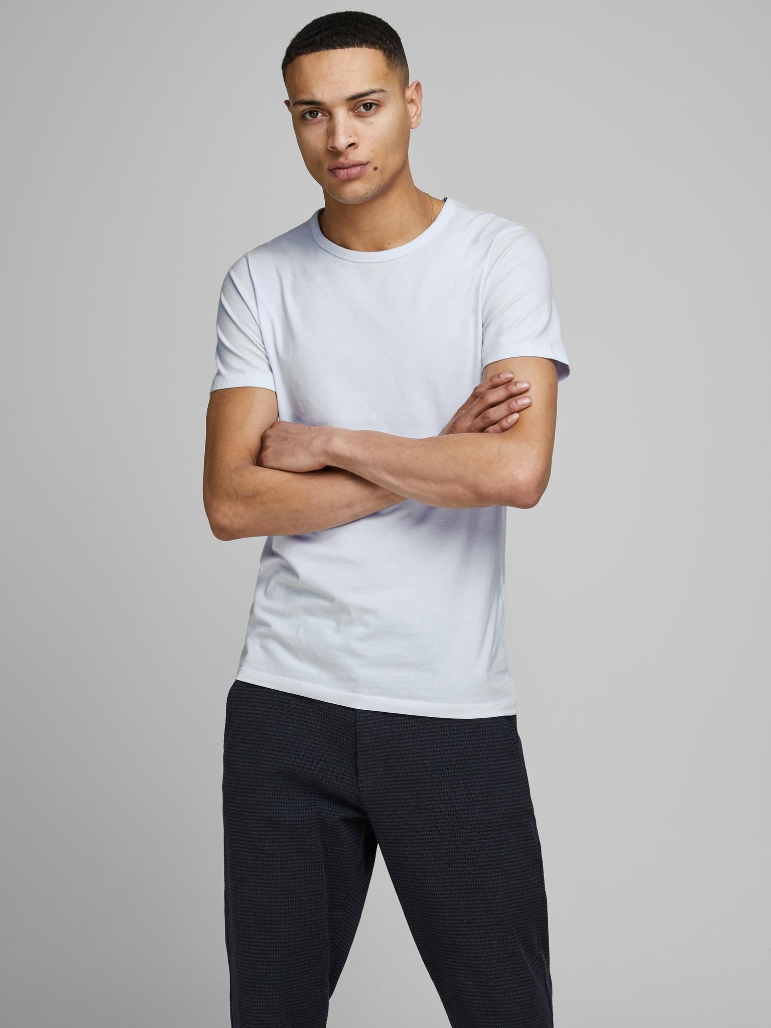 T-shirt Jack & Jones O-Neck blanc