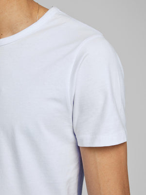 T-shirt Jack & Jones O-Neck blanc