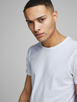 T-shirt Jack & Jones O-Neck blanc