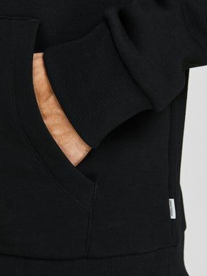 Chandail à capuchon Jack & Jones Logo noir
