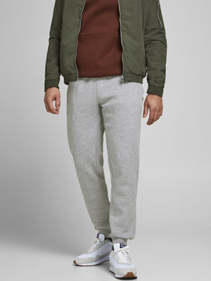 Pantalon de coton ouaté Jack & Jones Gordon Star Gris