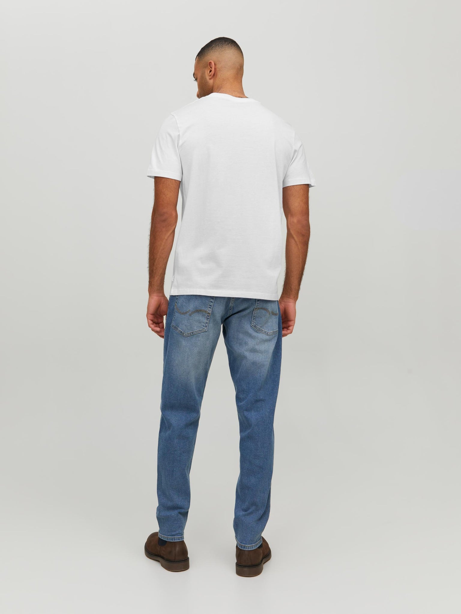 Jack &amp; Jones Basic V-Neck NOOS T-shirt White