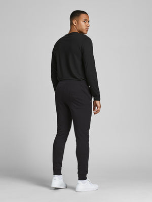 Pantalon de coton ouaté Jack & Jones Will basic Nafa