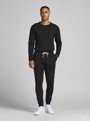 Pantalon de coton ouaté Jack & Jones Will basic Nafa