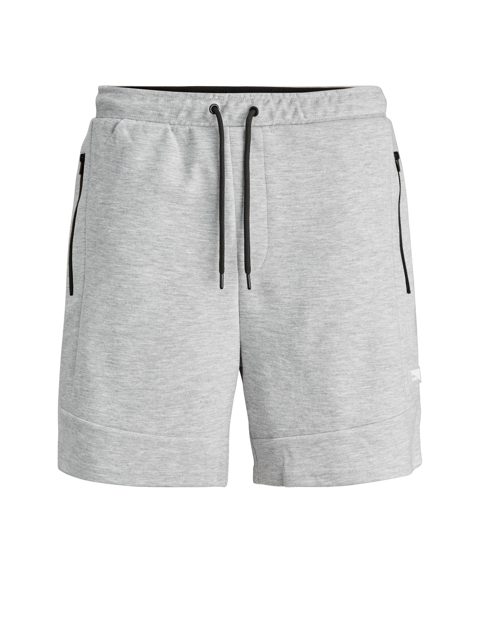 Short de coton ouaté Jack & Jones Stair Light Grey Melange