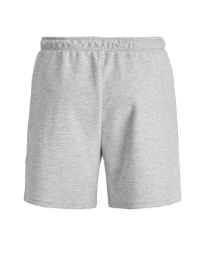 Jack &amp; Jones Stair Light Gray Melange Hoodie Shorts