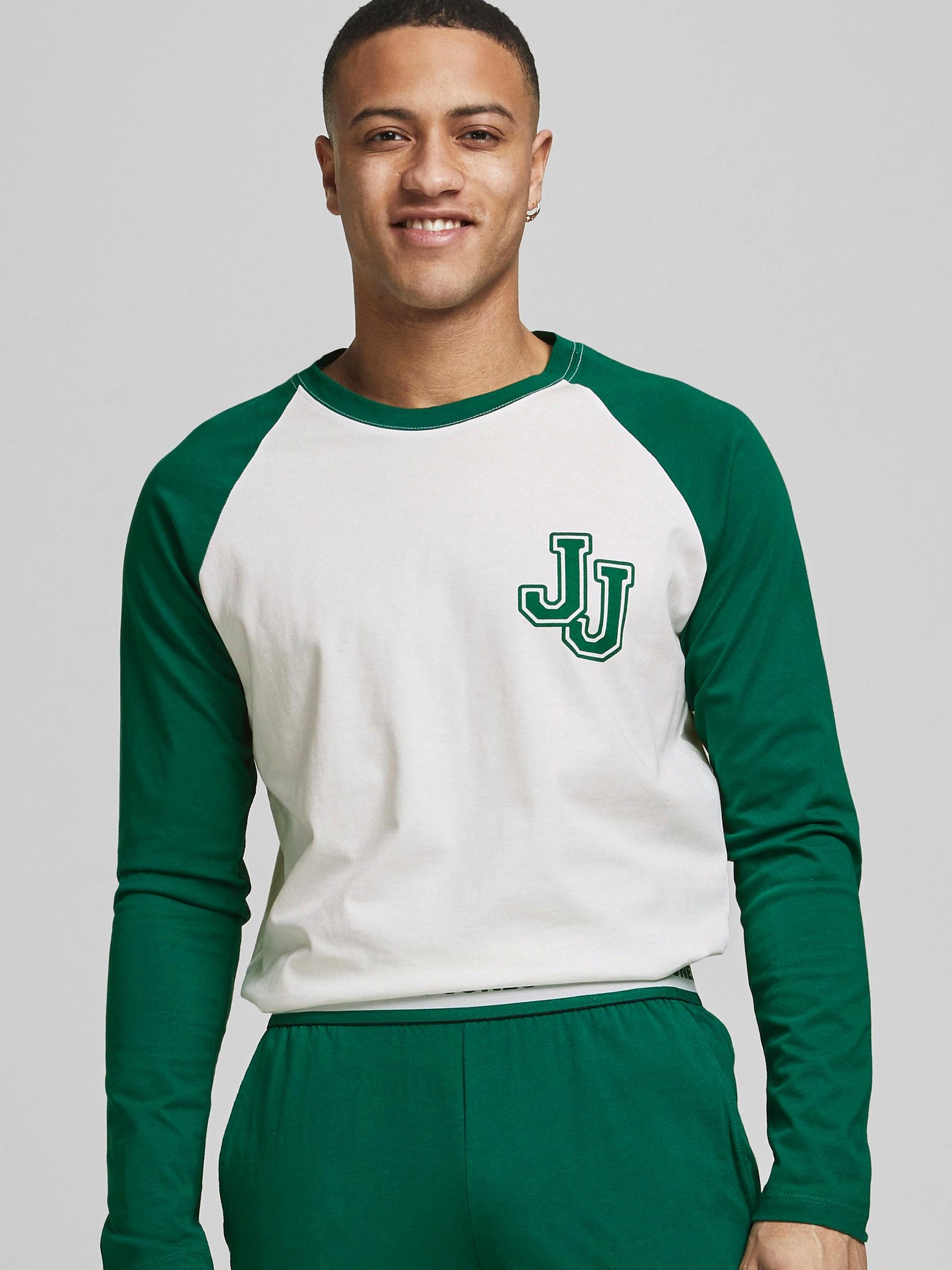 Ensemble pyjama Jack & Jones Warren evergreen