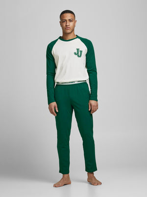 Ensemble pyjama Jack & Jones Warren evergreen