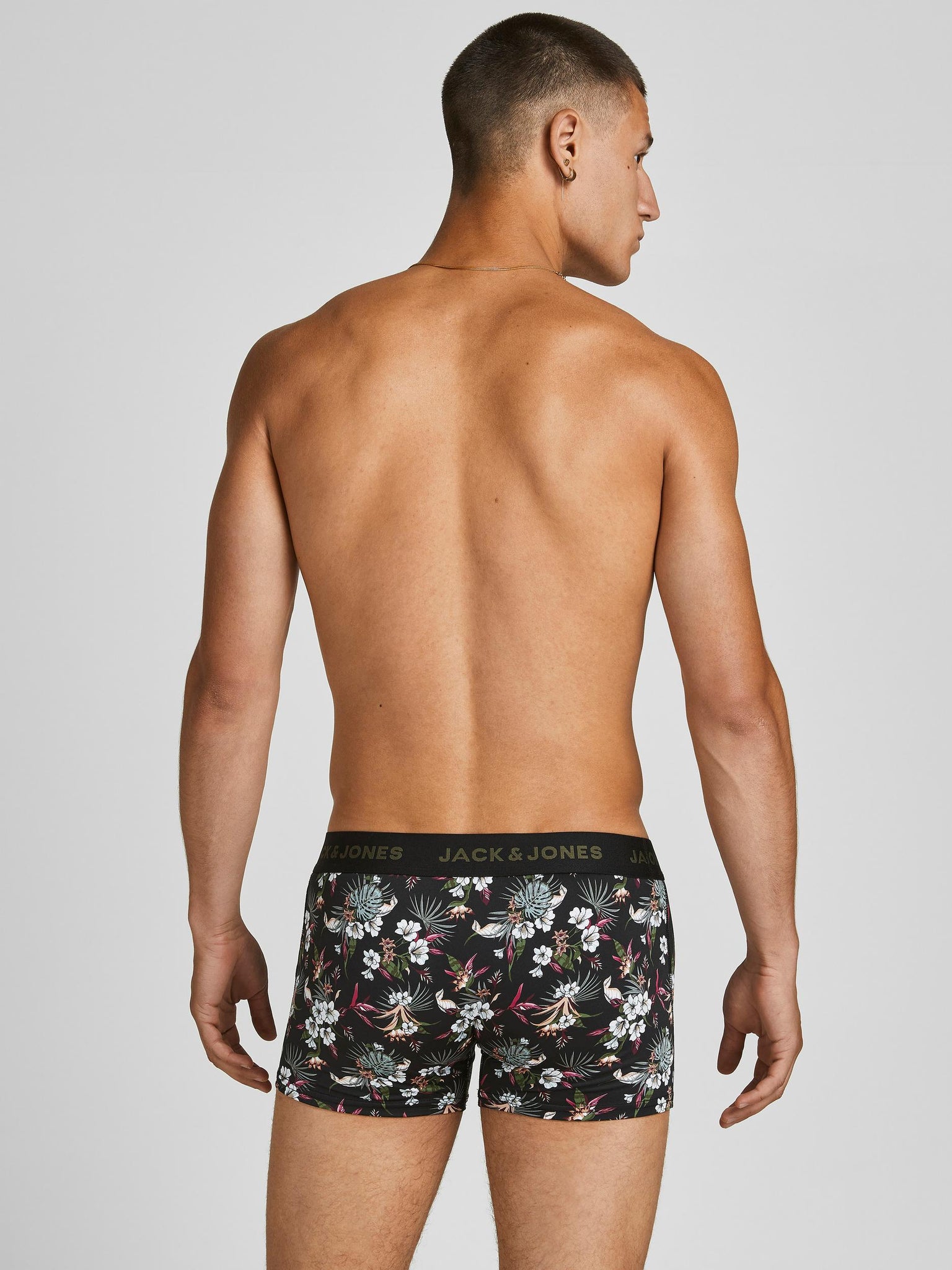 Boxer Jack &amp; Jones Microfiber Flower