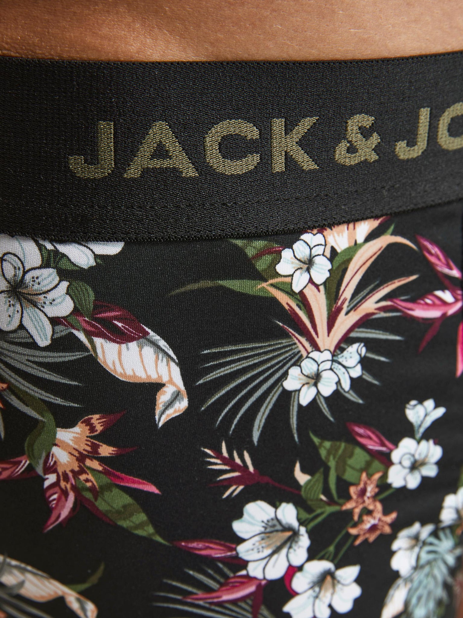 Boxer Jack &amp; Jones Microfiber Flower