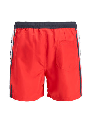 Maillot de bain Jack & Jones Akm Tape Flame Scarlet