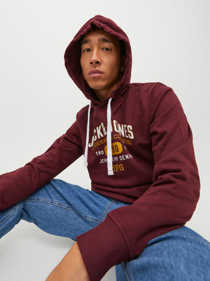 Chandail à capuchon Jack & Jones Stamp Port royal