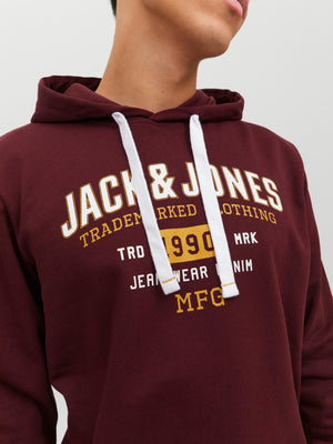 Chandail à capuchon Jack & Jones Stamp Port royal