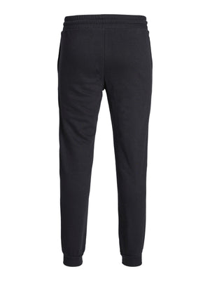 Pantalon de coton ouaté Jack & Jones Gordon Lock Black