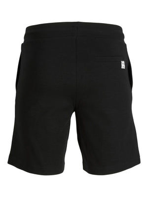 Jack &amp; Jones basic Nafa cotton shorts Black