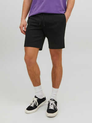 Jack &amp; Jones basic Nafa cotton shorts Black