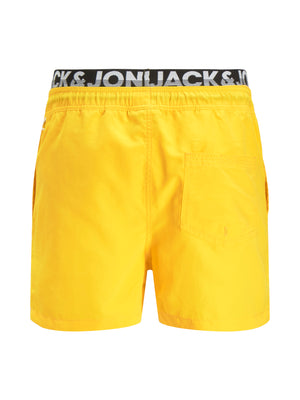 Maillot de bain Jack & Jones Akm Double Wb Minion Yellow
