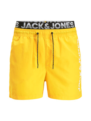 Maillot de bain Jack & Jones Akm Double Wb Minion Yellow