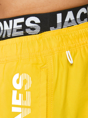 Maillot de bain Jack & Jones Akm Double Wb Minion Yellow