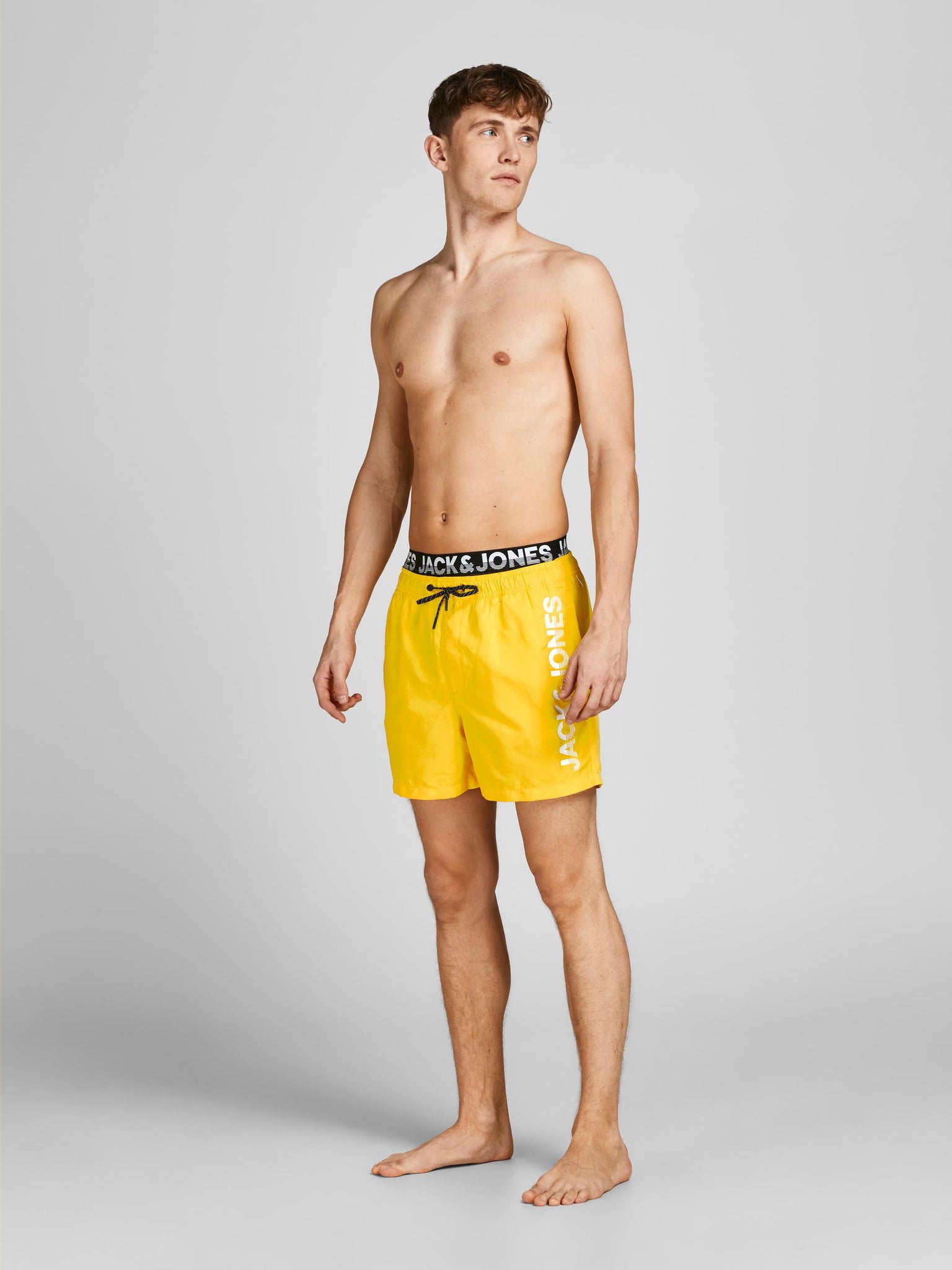 Maillot de bain Jack & Jones Akm Double Wb Minion Yellow