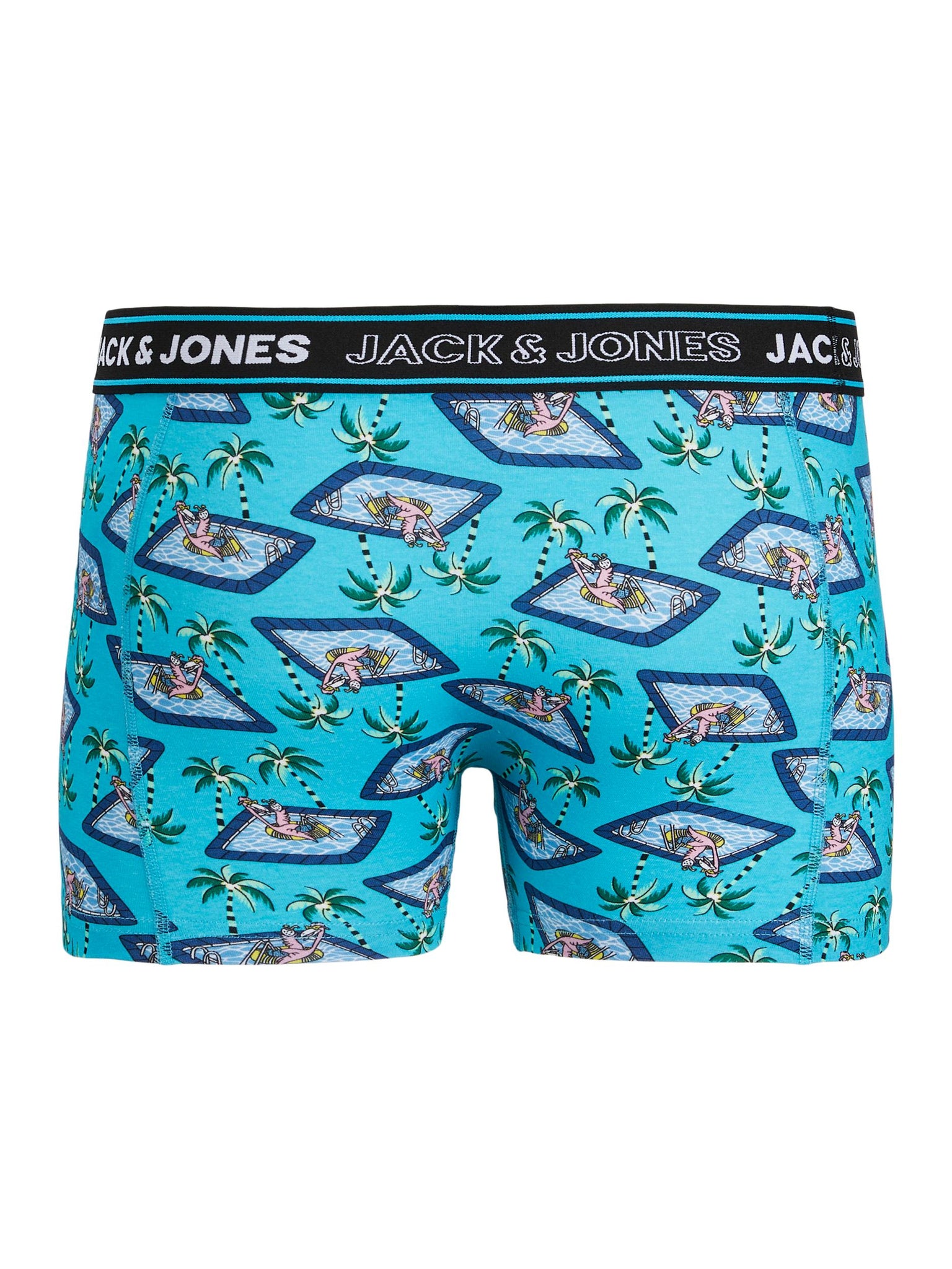 Boxer court Jack & Jones Relax Flamingo light blue