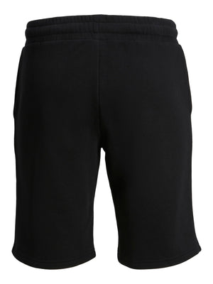 Jack &amp; Jones Felix Black Sweatshirt Shorts