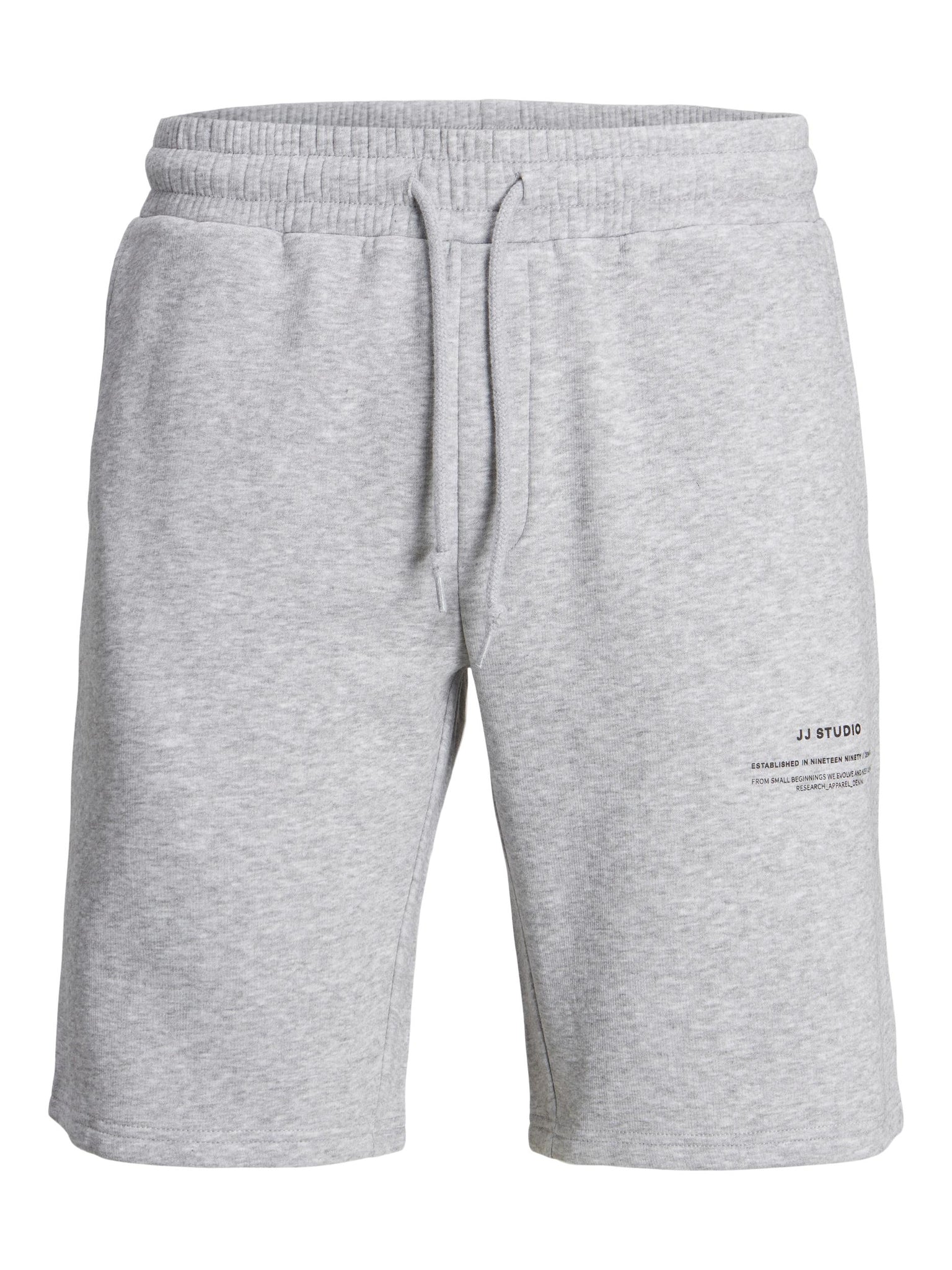 Jack &amp; Jones Felix Light Gray Melange Sweatshirt Shorts