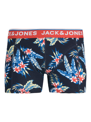 Boxer court Jack & Jones Tropical Flower Navy Blazer